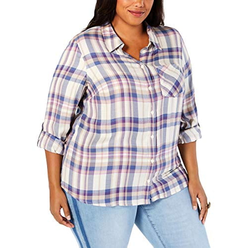 Tops De Mujer De Talla Grande Blusa Casual De Manga Larga Co Tops De Mujer De Talla Grande Blusa Casual De Manga Larga Co